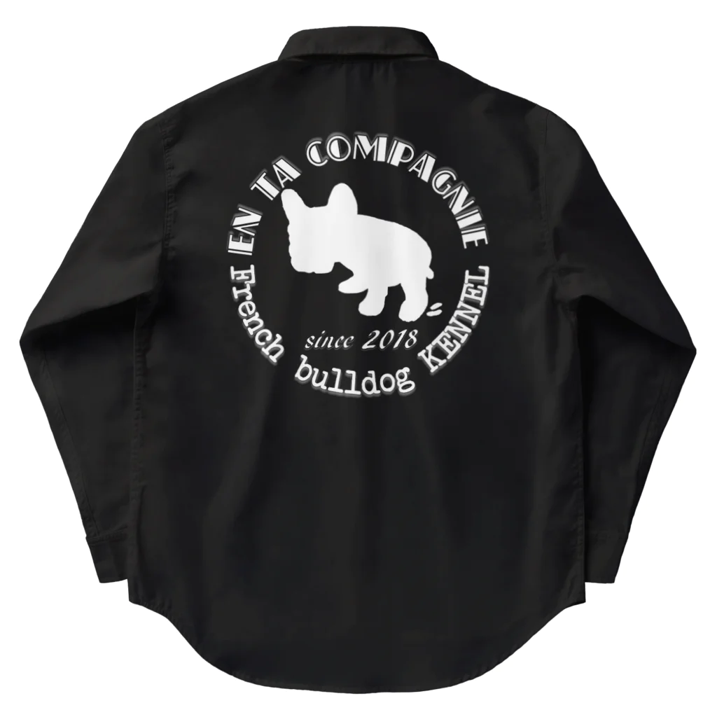 entacompagnie_kennelのアンタコンパニーケンネル ロゴマーク Work Shirt