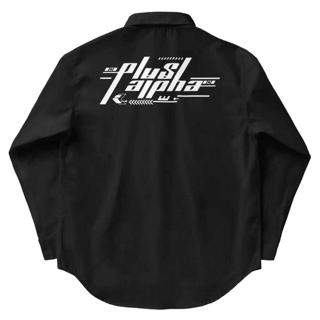 白亜獣斗 物販会場のPLUS ALPHA :WoRK Work Shirt