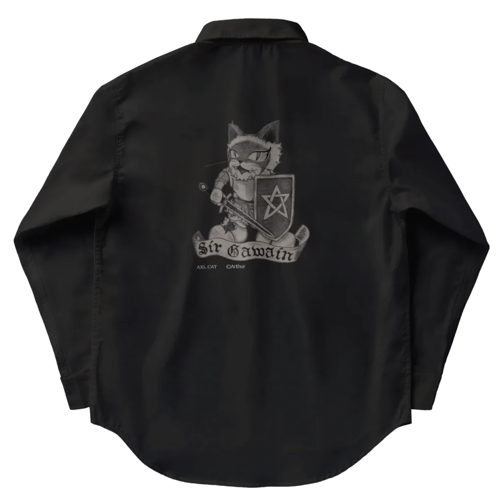 AXL CATのガウェイン (AXL CAT) Work Shirt