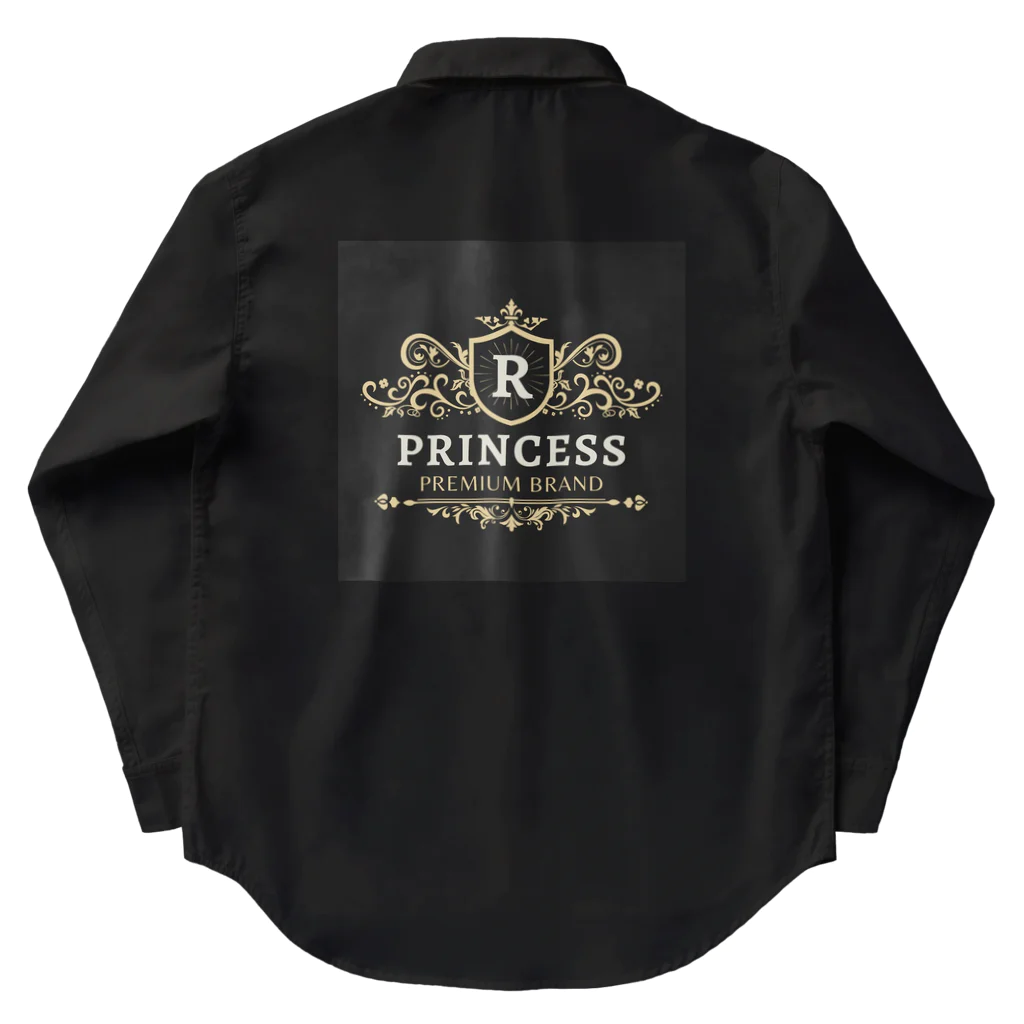 ROYAL Princessのゴージャスロゴブランド Work Shirt