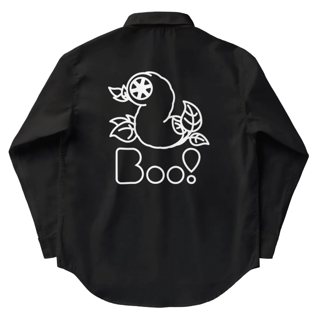 Boo!のBoo!(モンゴリアンデスワーム) ワークシャツ