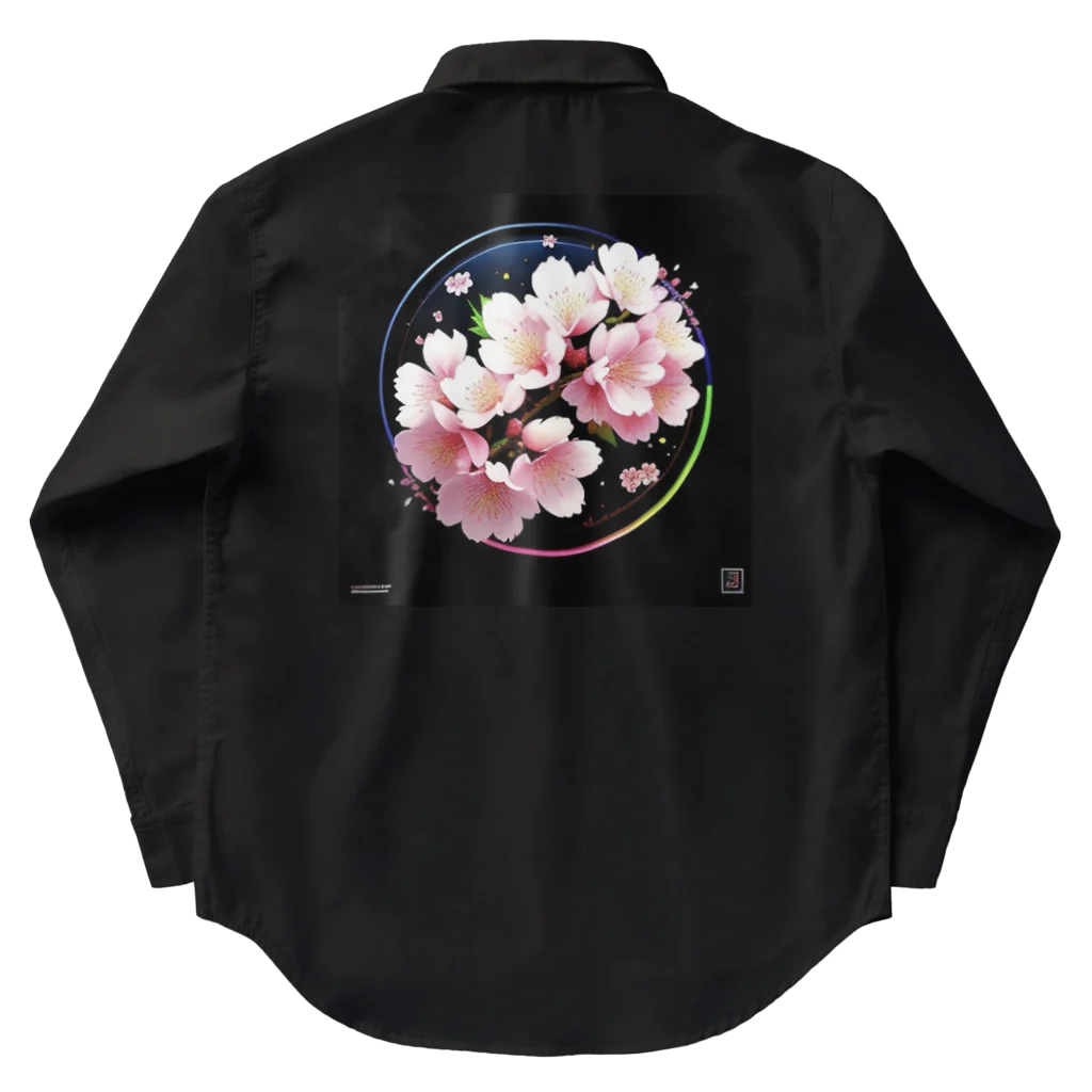 J-M-Kの桜　 Work Shirt