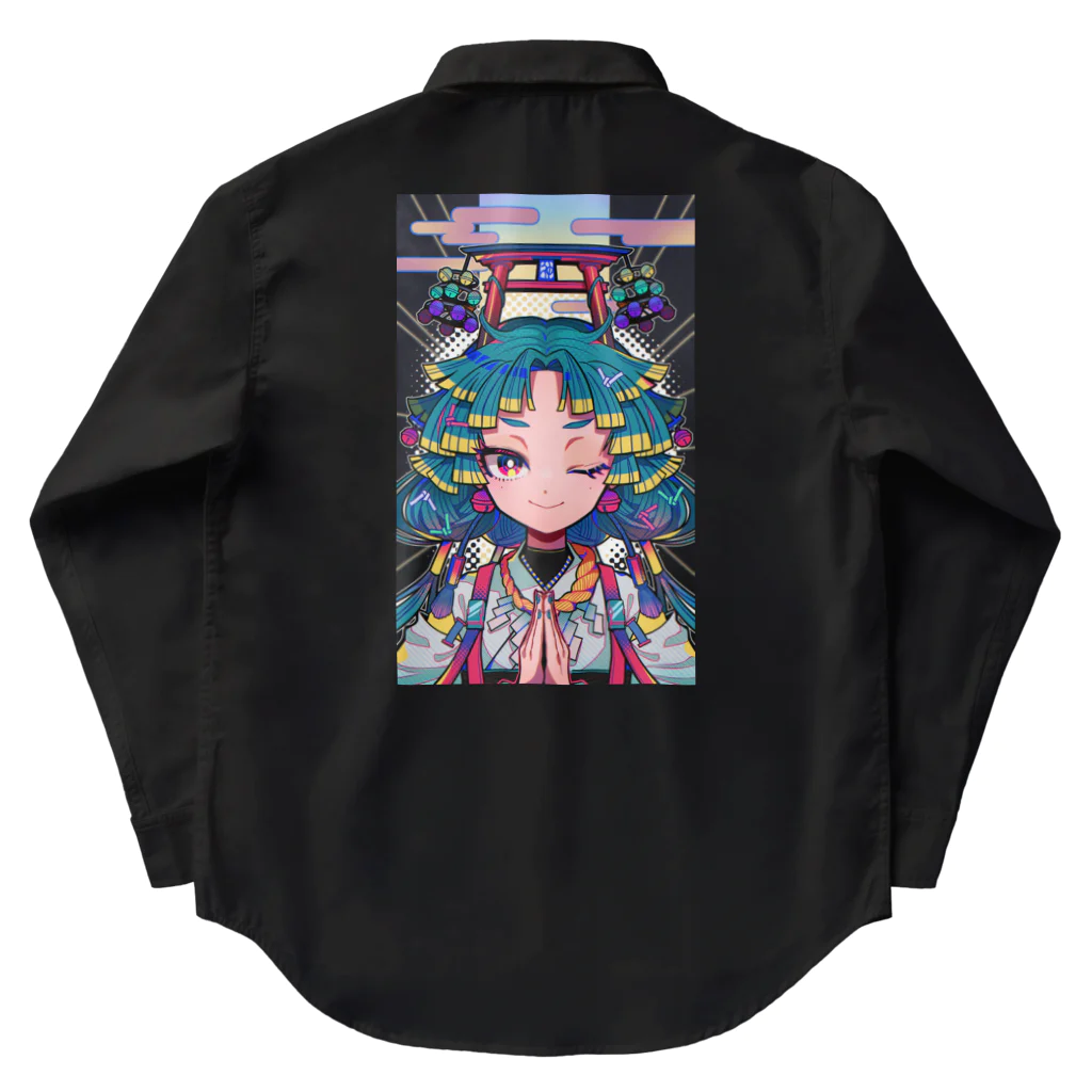 LONOMの神域ちゃん Work Shirt