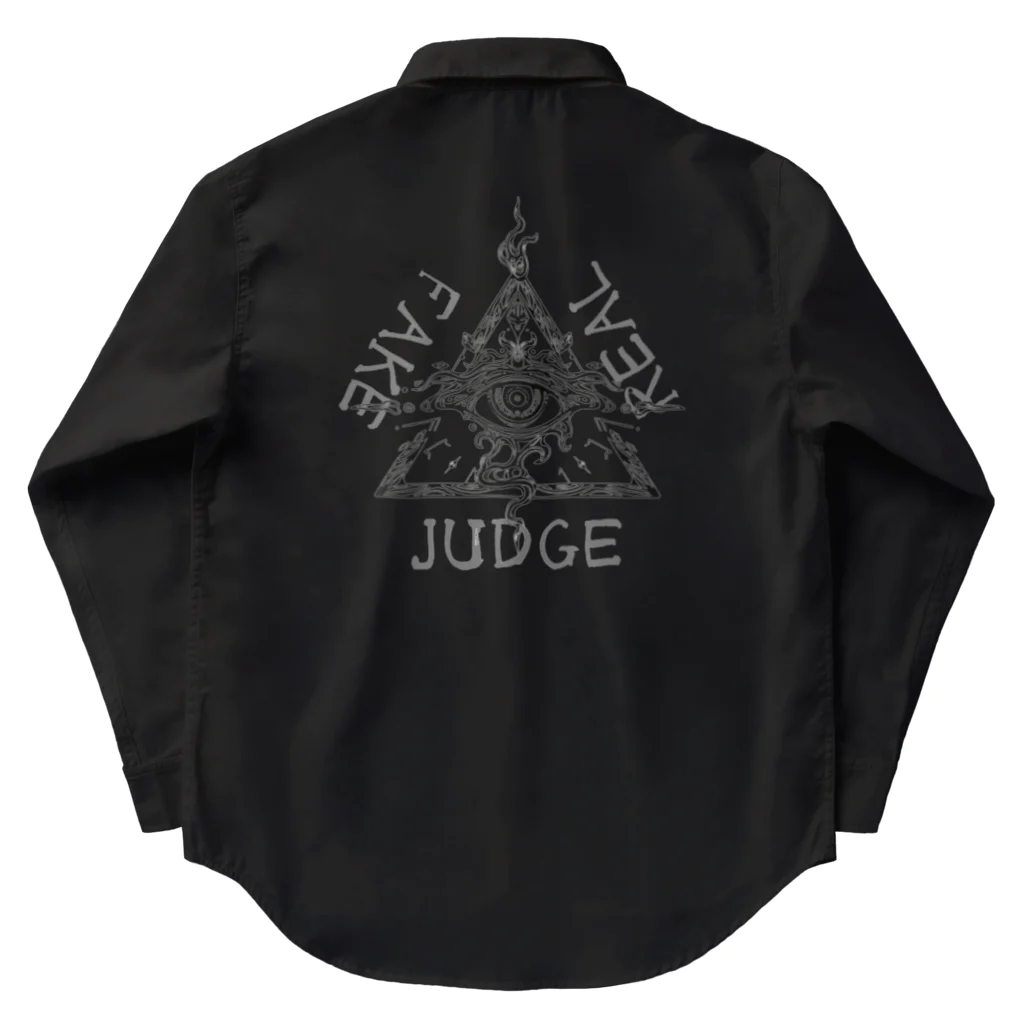 BAR KAT'ZのREAL JUDGE FAKE オリジナルグッズ ワークシャツ