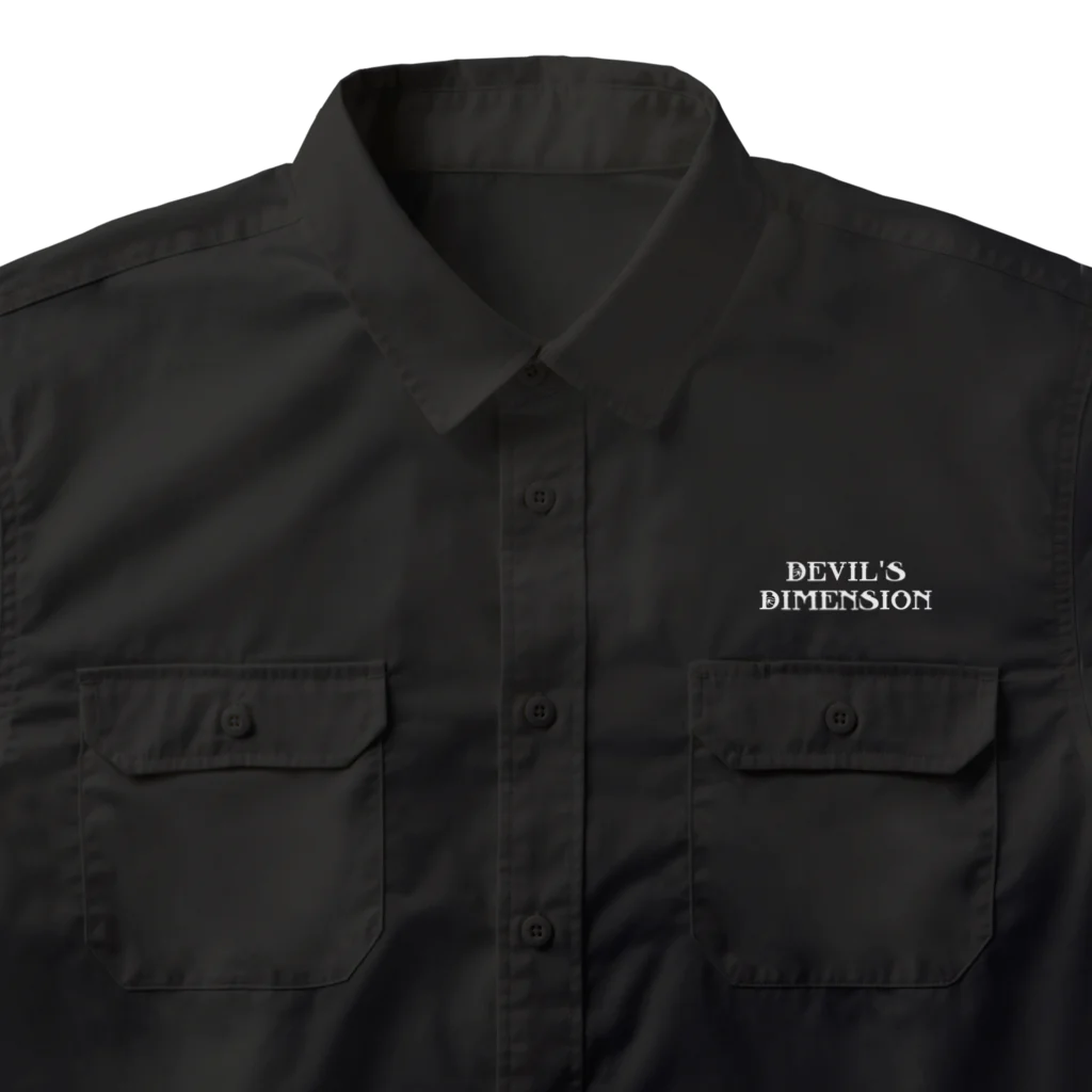 SATAN'S  KITTENSのDEVILS DIMENSION No.1 Work Shirt ワークシャツ