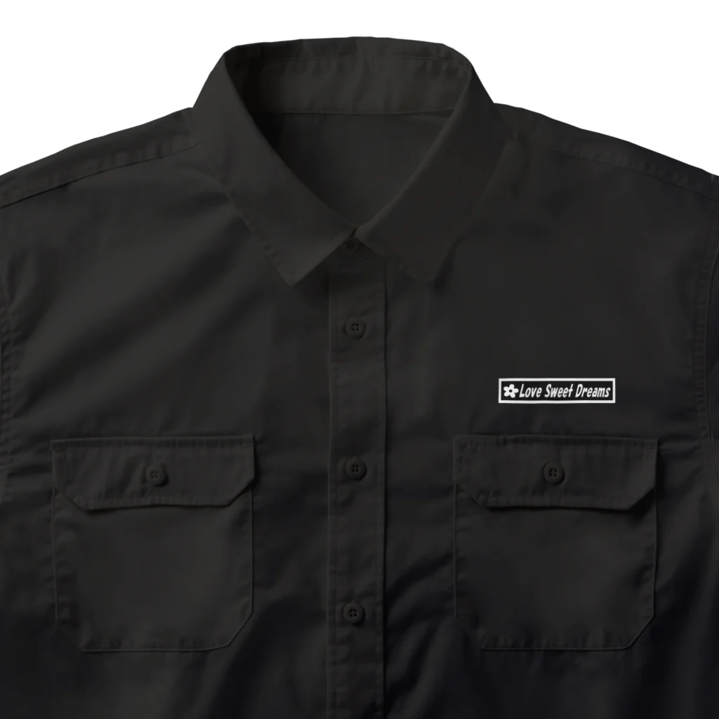 NOIR（ノアール）のLSD　ロゴ　白 Work Shirt