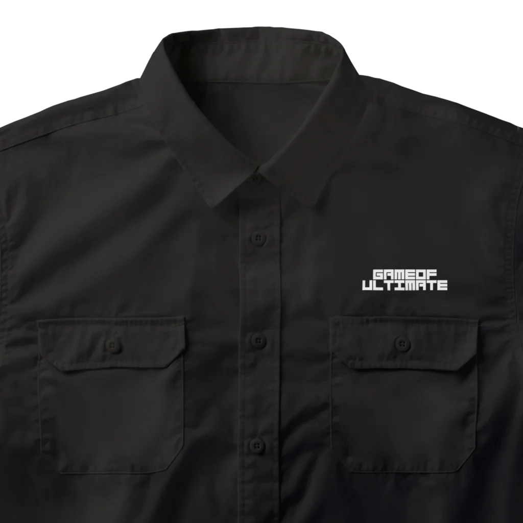 GAME OF ULTIMATEのULTIMATE SHIRT BLACK Work Shirt