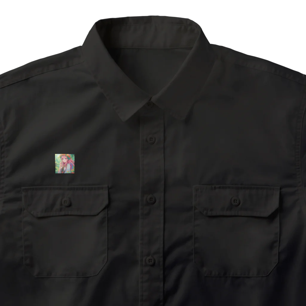 nobuo.comのボヘミアンレディ Work Shirt