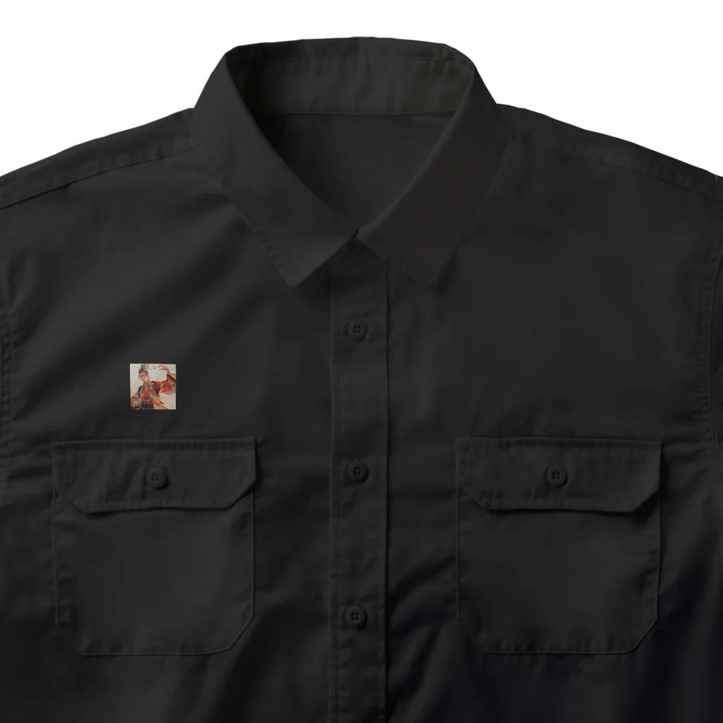 AQUAMETAVERSEの戦国レイブ　Tomoe bb 2712 Work Shirt