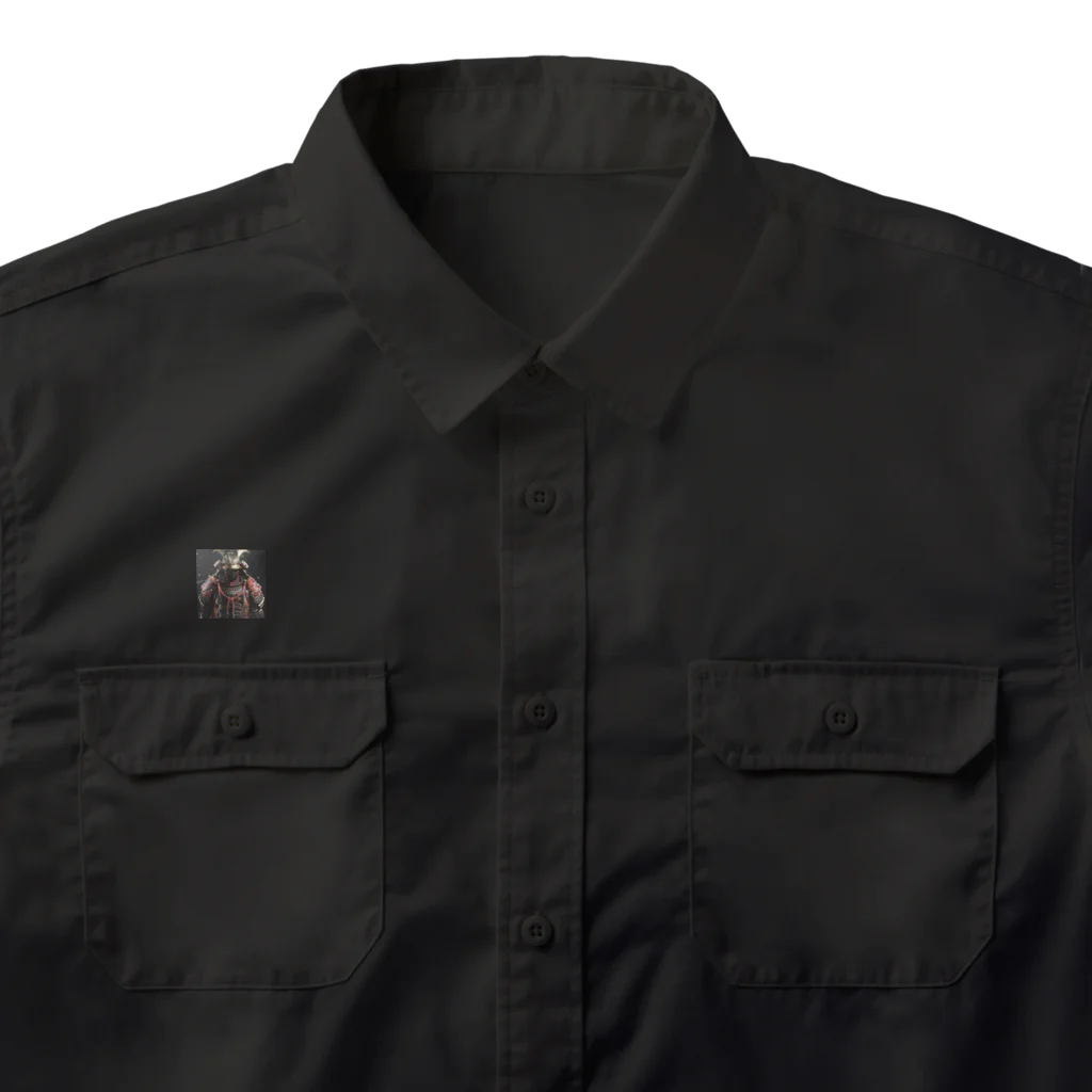 AQUAMETAVERSEの甲冑戦隊ノブレンジャー　Tomoe bb 2712 Work Shirt