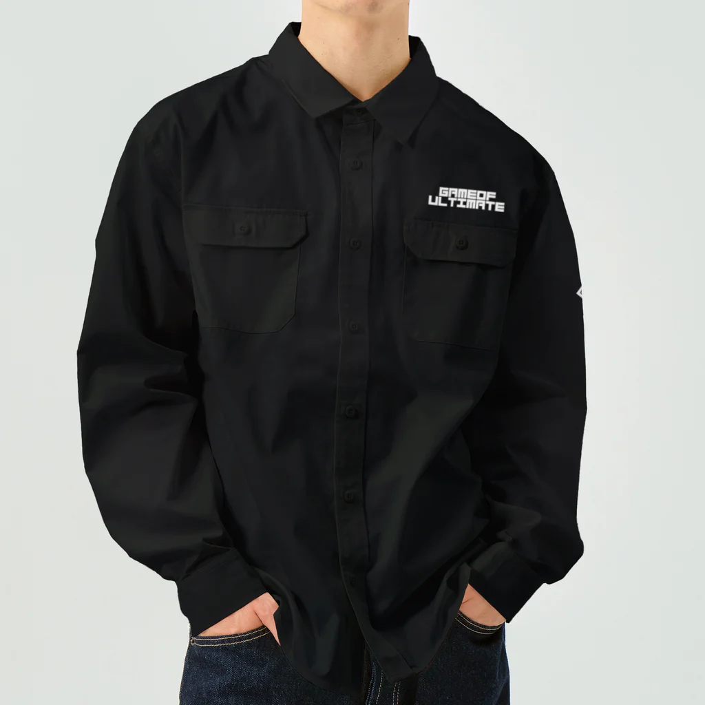 GAME OF ULTIMATEのULTIMATE SHIRT BLACK Work Shirt