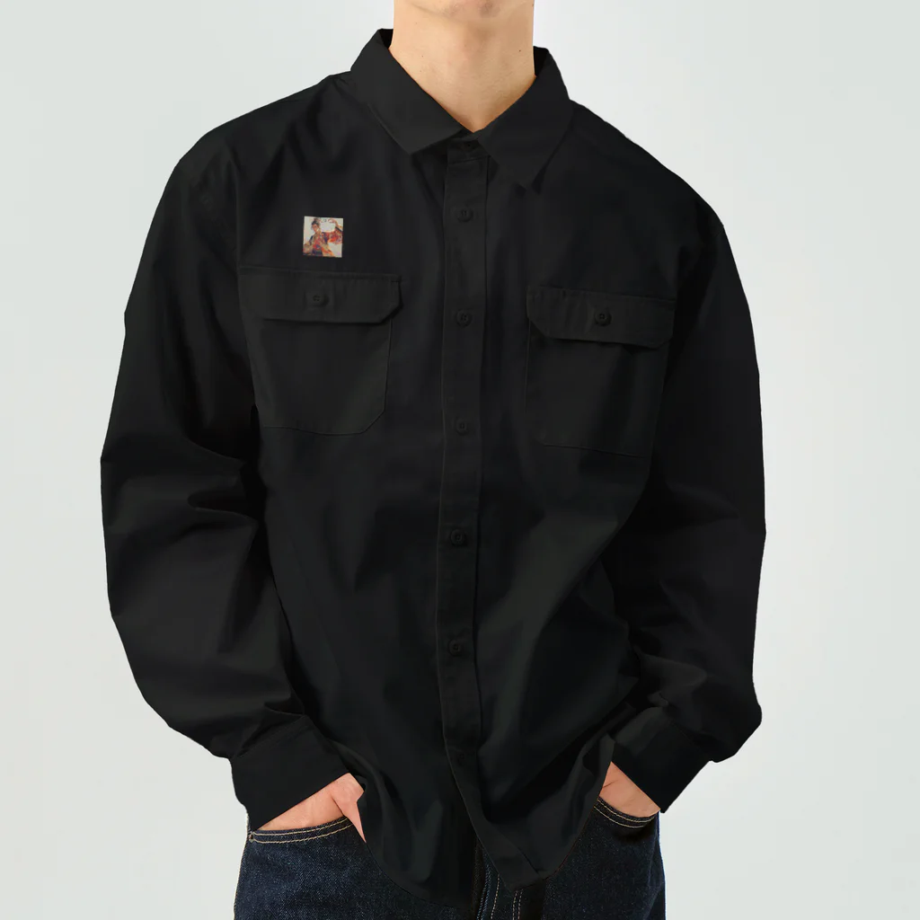 AQUAMETAVERSEの戦国レイブ　Tomoe bb 2712 Work Shirt