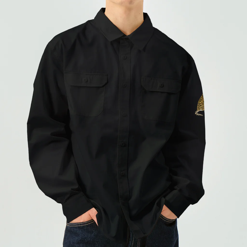 LalaHangeulの虎の子 Work Shirt