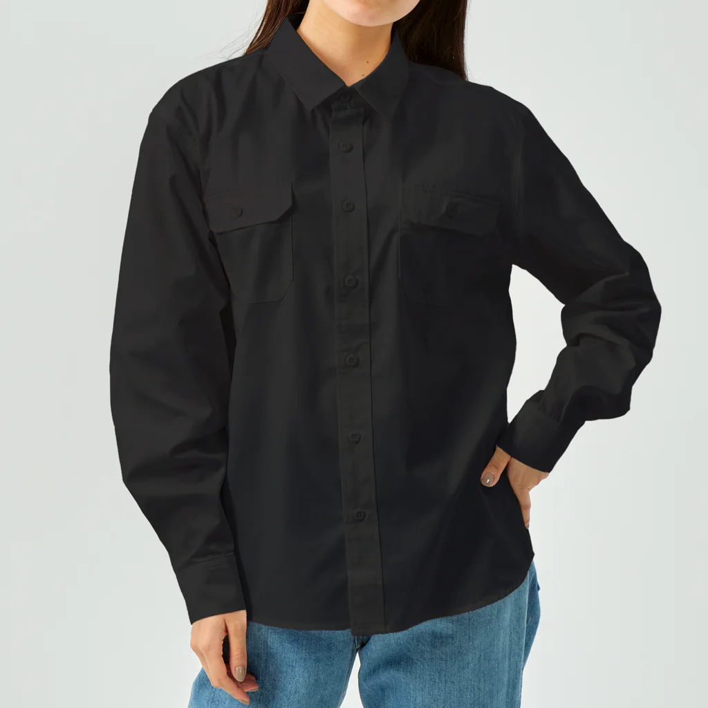 PALA's SHOP　cool、シュール、古風、和風、のTARTARIA   Work Shirt