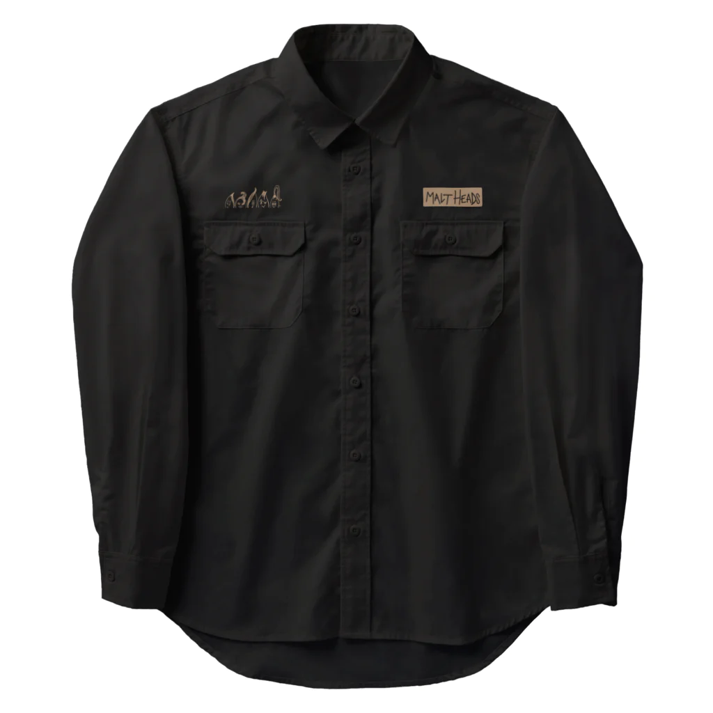 Mix’d Cultures LabのMalt Heads モルトヘッズ '23  Work Shirt