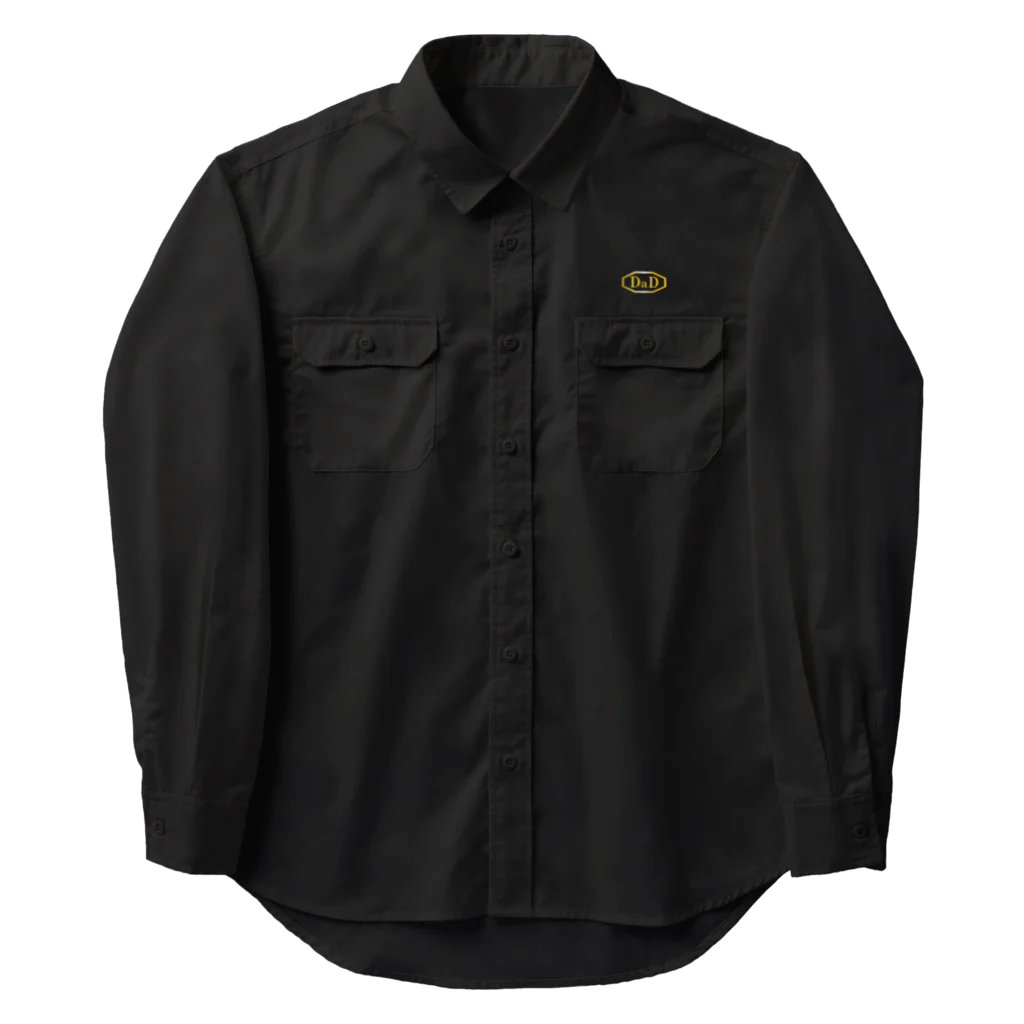 cafe-dadomaniのDaDゴールド Work Shirt