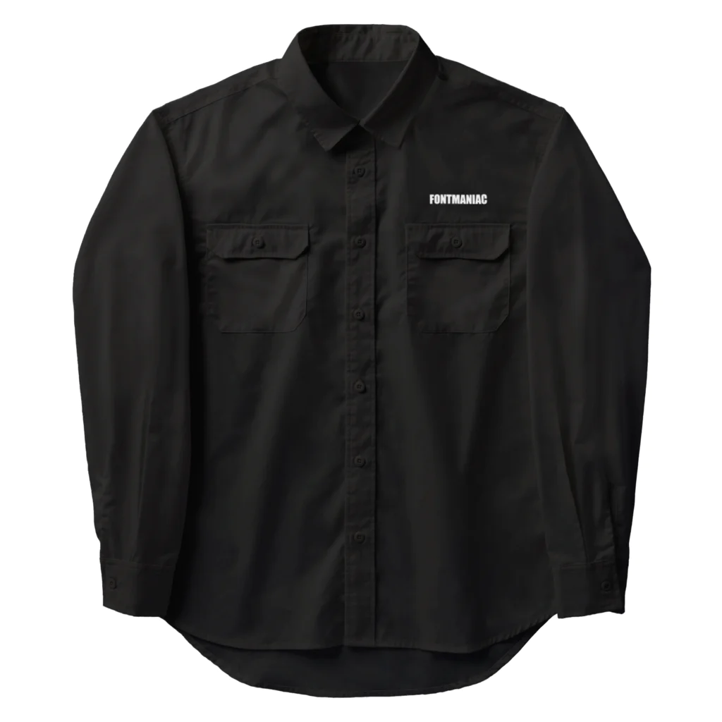 FONTMANIACのフォントといえばこれ！！タイムズ・ニュー・ローマン "Times New Roman" Work Shirt