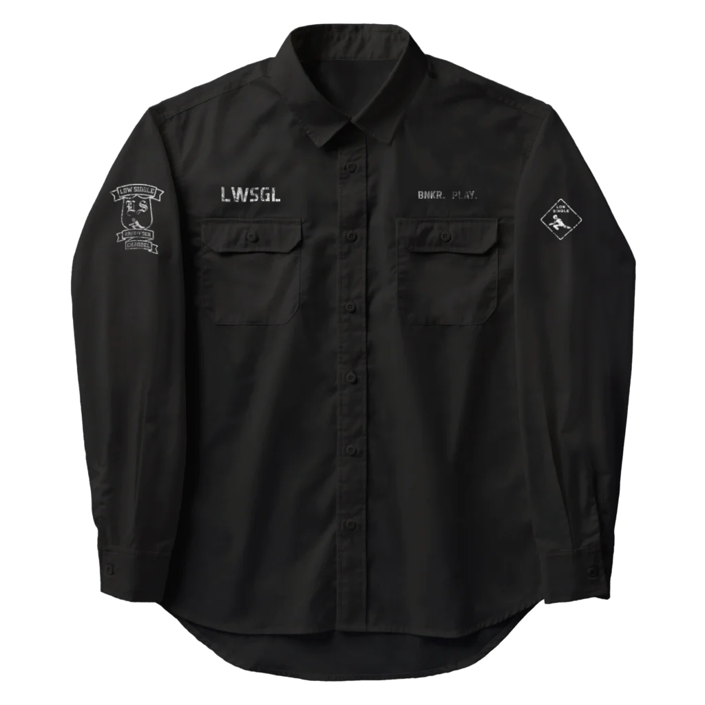 アリーヴェデルチャンネルSHOPのCOLLEGE SYMBOL 02 Work Shirt