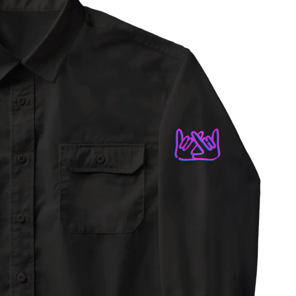 加藤亮の凶印福来電脳中華遊徒 Work Shirt