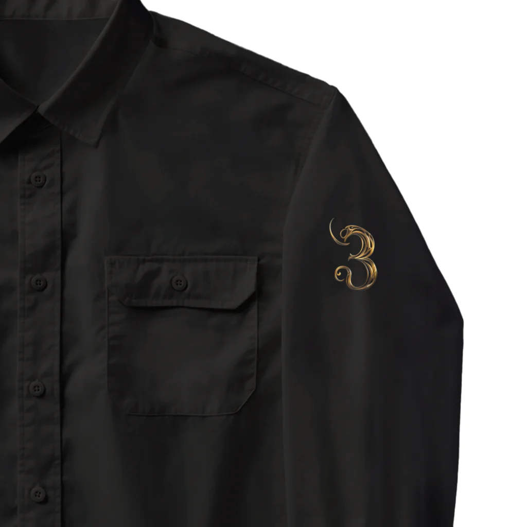 スバルSUZURI店の龍 Work Shirt