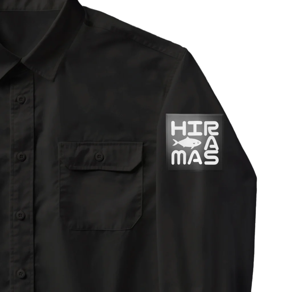 ヒラマサの黒ヒラマサ ワークシャツ