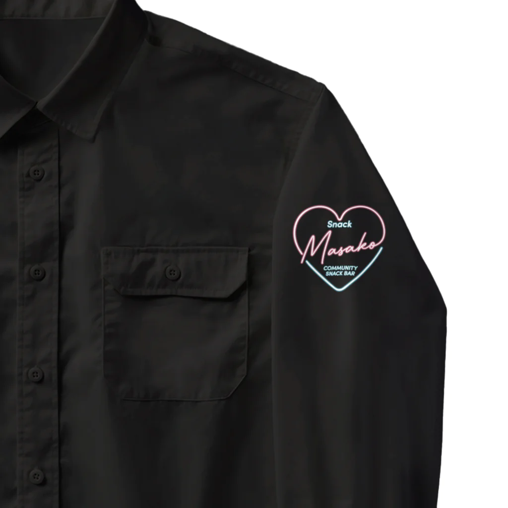 スナックまさこのスナックまさこ　オリジナルグッズ Work Shirt