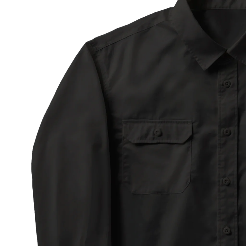 Siderunの館 B2の【バックプリント】冷奴をロック風味で Work Shirt