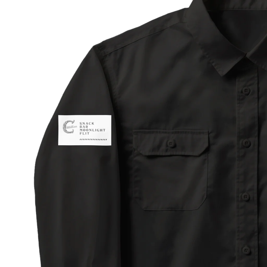 Snack_Bar_moonlight_flitのC-line-WH Work Shirt