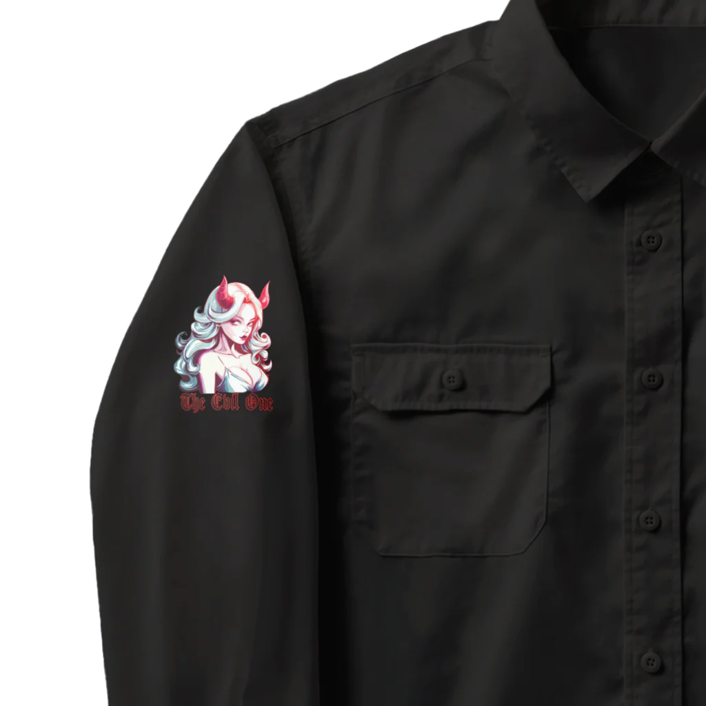 islandmoon13のthe Evil One　美しき悪魔 Work Shirt