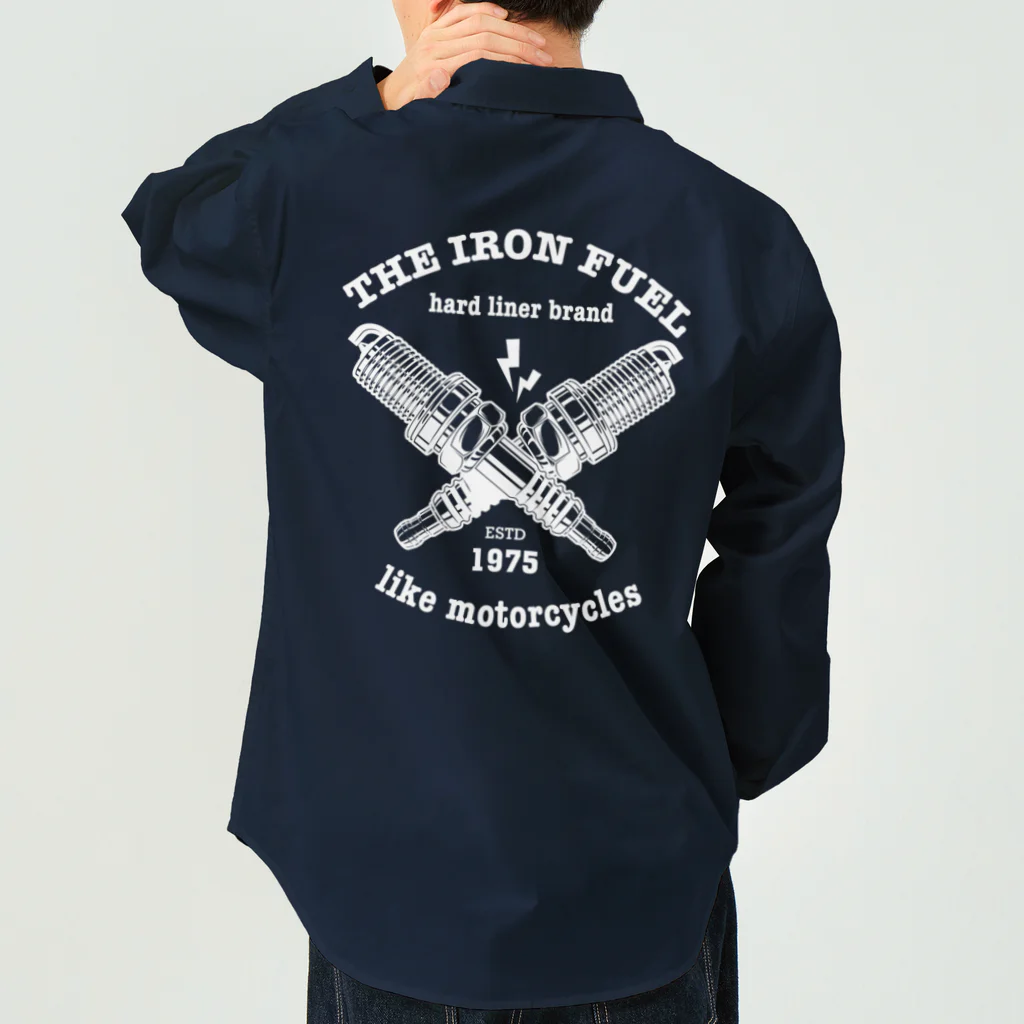 THE IRON FUELのロゴシャツ ワークシャツ