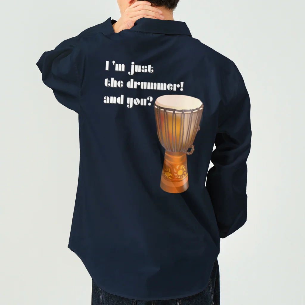 『NG （Niche・Gate）』ニッチゲート-- IN SUZURIのI'm Just The Drummer And You?（JMB） Work Shirt