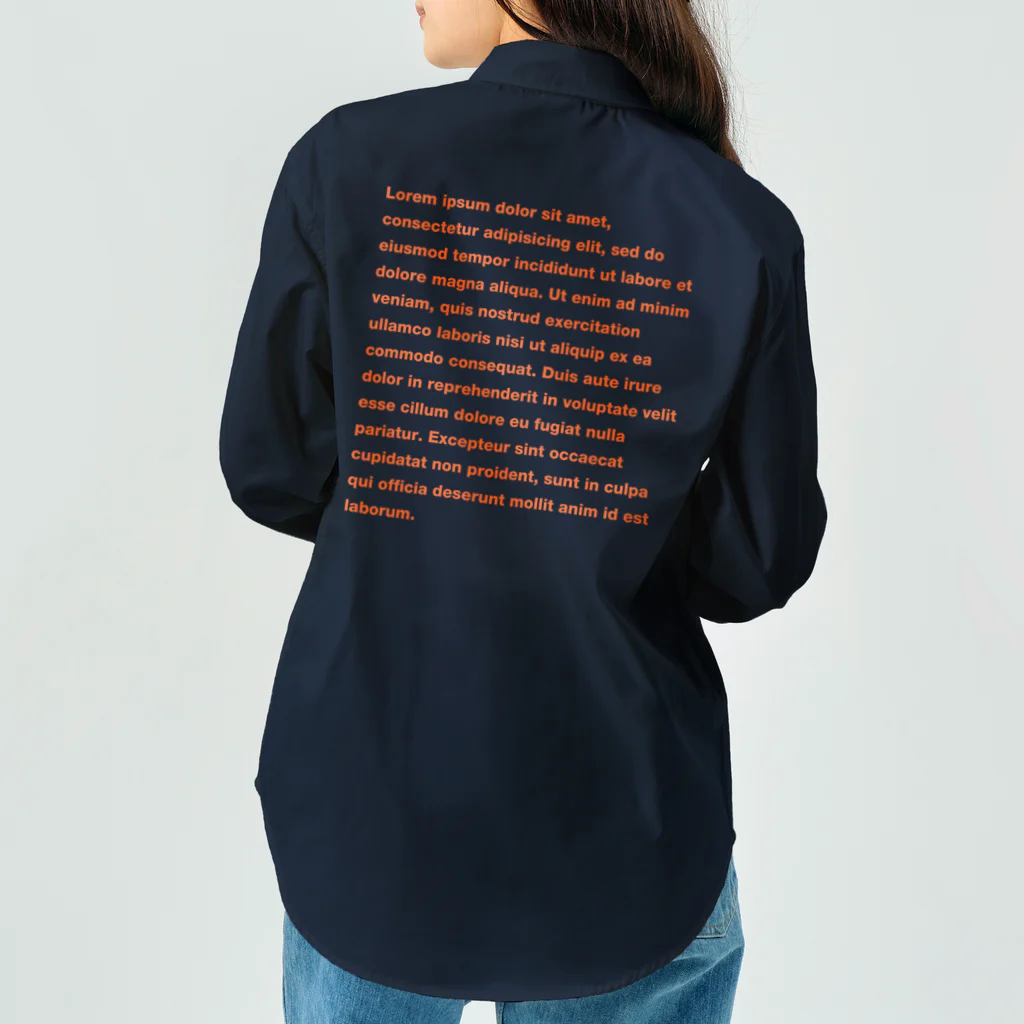 TATEYAMAのDUMMY TEXT Work Shirt