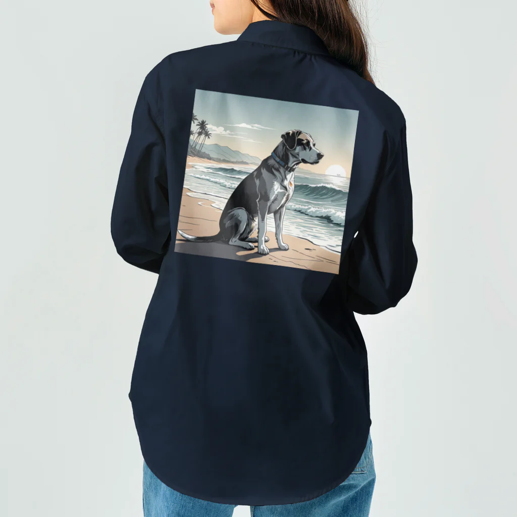 studio eizoのおいら波乗り🐕犬サーファー🏄 Work Shirt