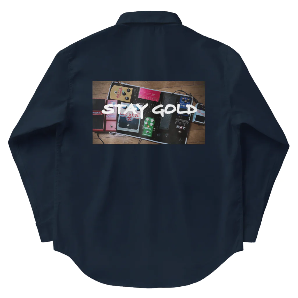 老舗 陽介屋のSTAY GOLDTシャツ(エフェクターボード) ワークシャツ