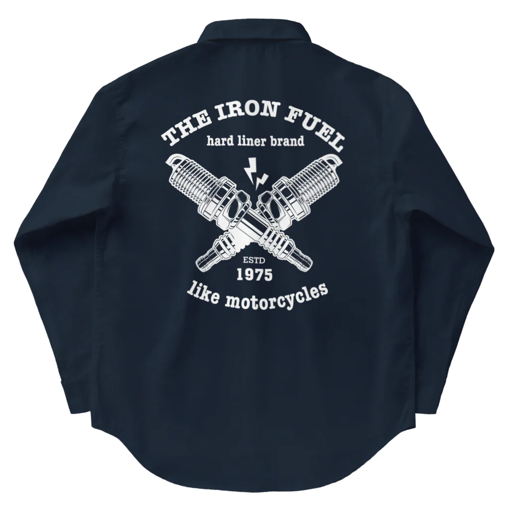 THE IRON FUELのロゴシャツ ワークシャツ