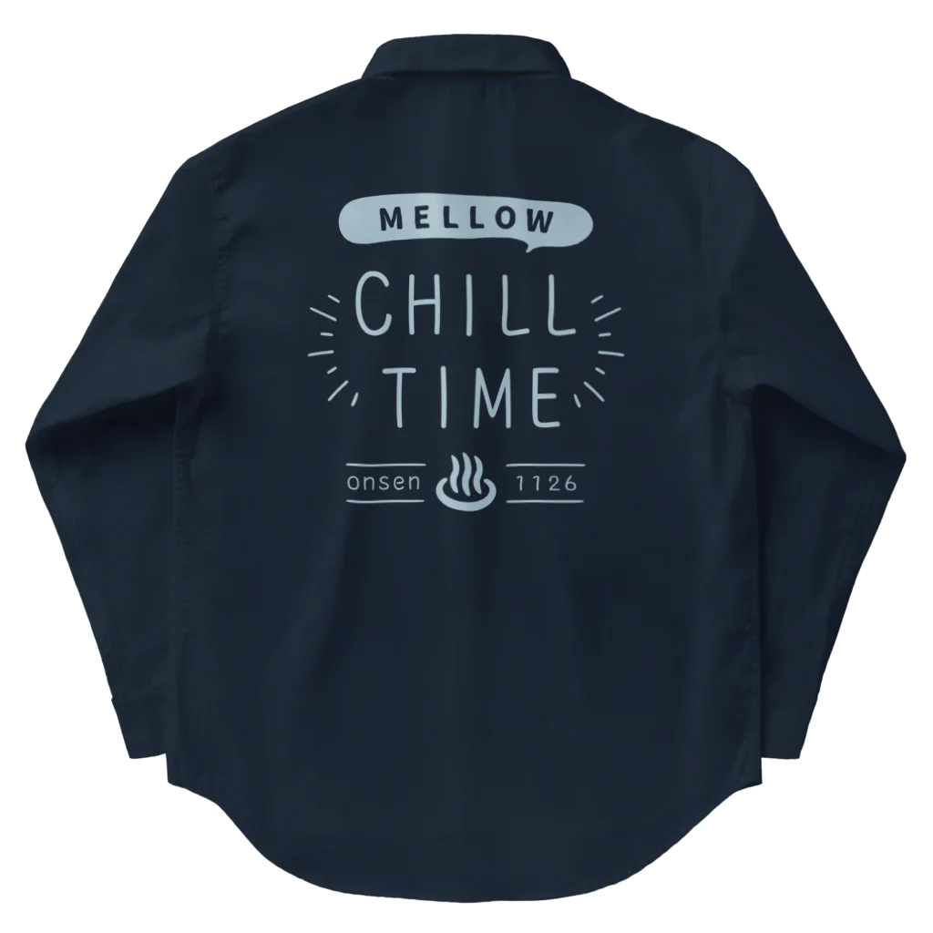 温泉グッズ@ブーさんとキリンの生活のCHILL TIME Work Shirt