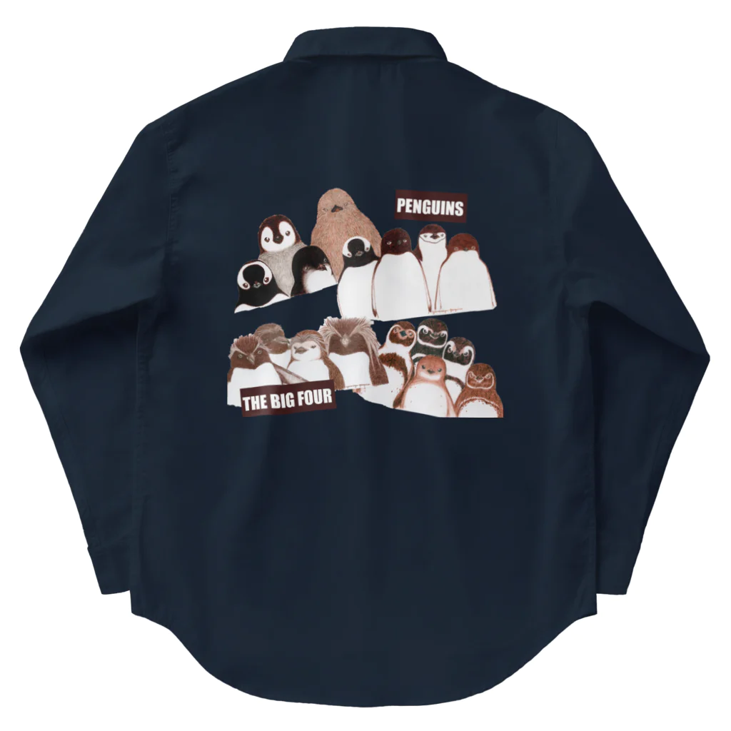 ヤママユ(ヤママユ・ペンギイナ)のPENGUINS THE BIG FOUR LIVE! Work Shirt