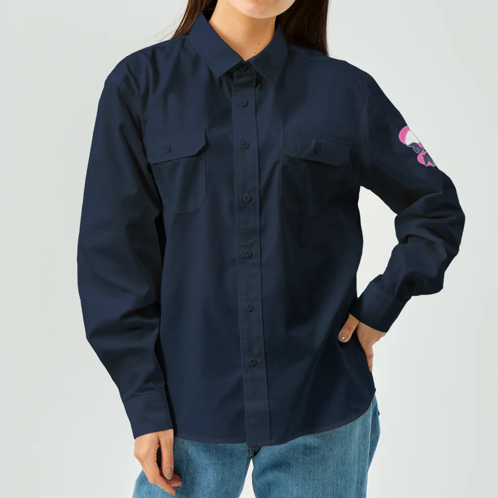 LalaHangeulのマレーバク　似てないけど親子です Work Shirt