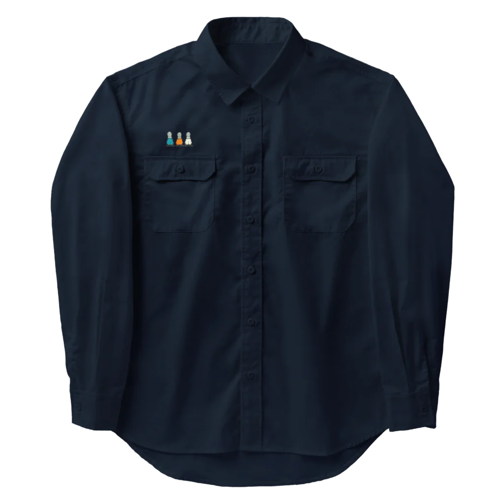 ギャバホイホイホイのギャバホイ27才エンブレム Work Shirt