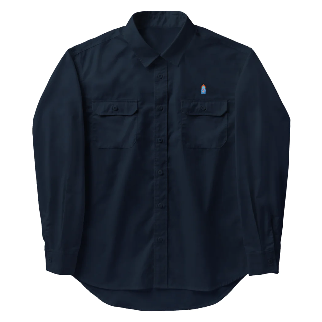 すっとん塾の不動明王 Work Shirt