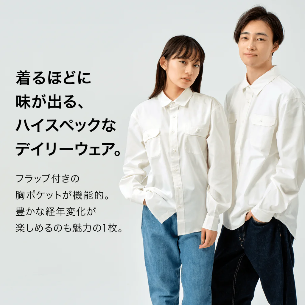 PhocaのTKG （タマゴカケゴマフ） Work Shirt