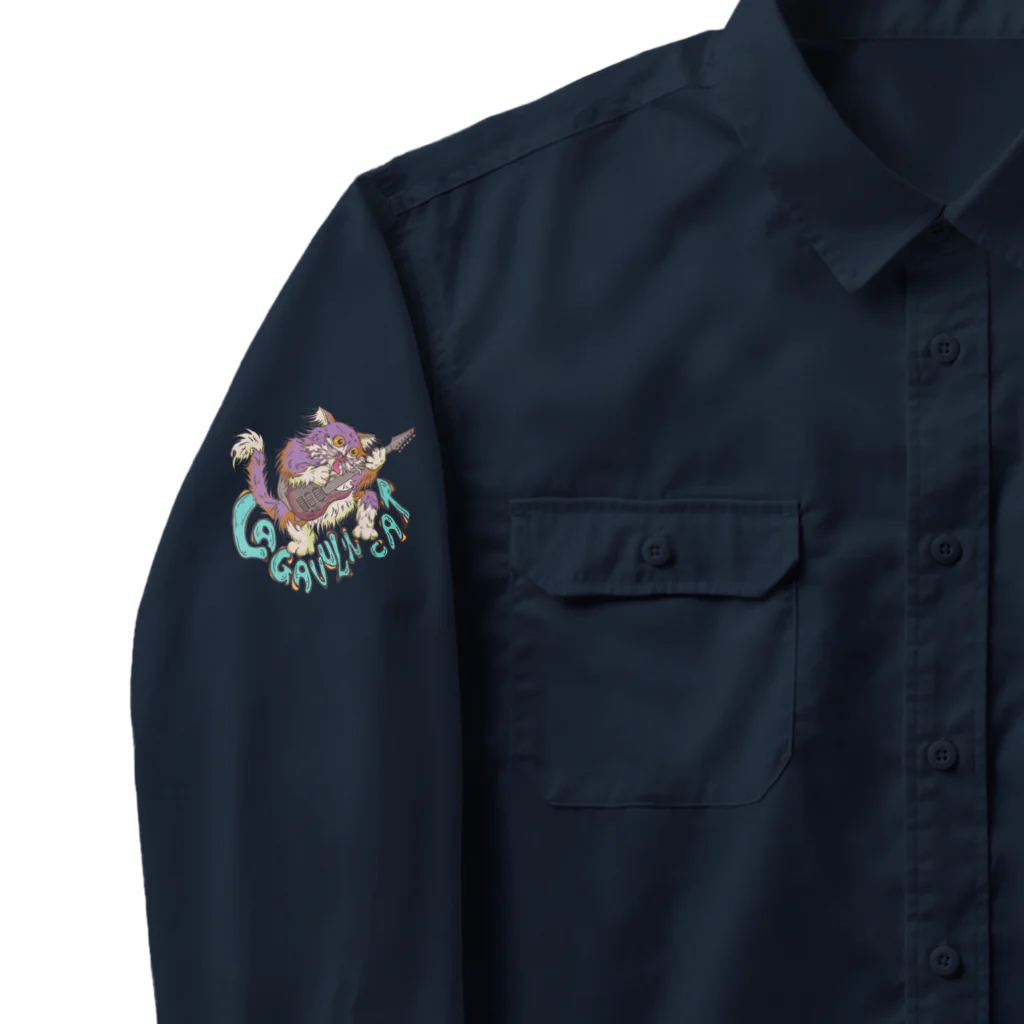 ねこのLAPHCONESSのラフヴーリンロゴ Work Shirt