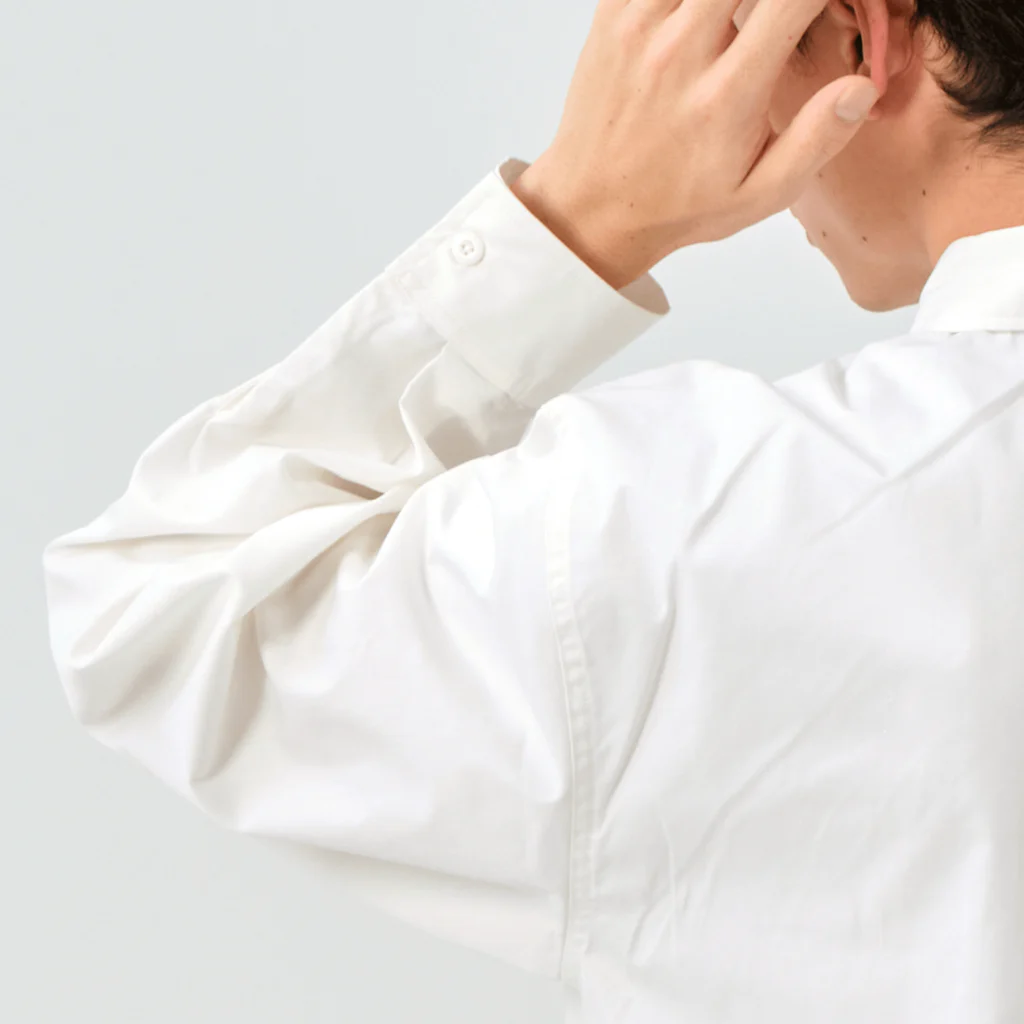 momolove の葡萄な肺胞(白色バージョン) ワークシャツ