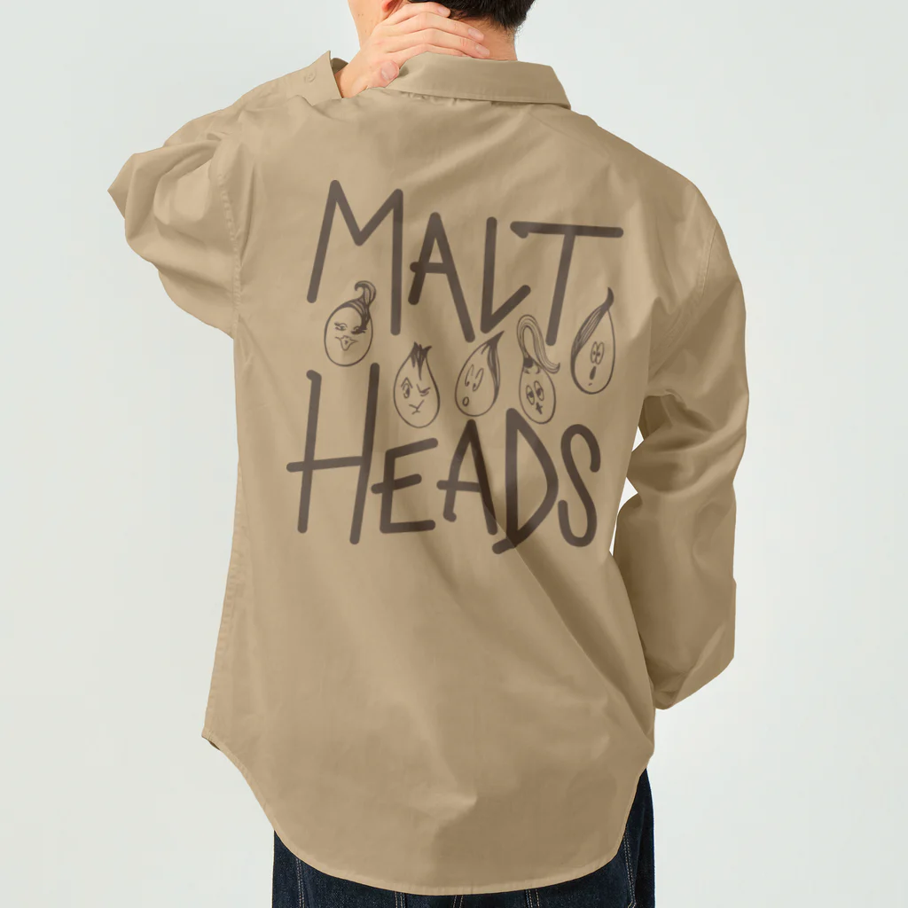 Mix’d Cultures LabのMalt Heads モルトヘッズ '23 ワークシャツ