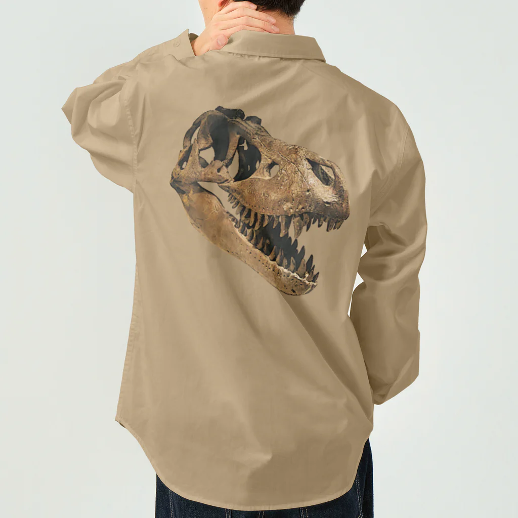 RubbishのT. Rex 頭骨 ワークシャツ