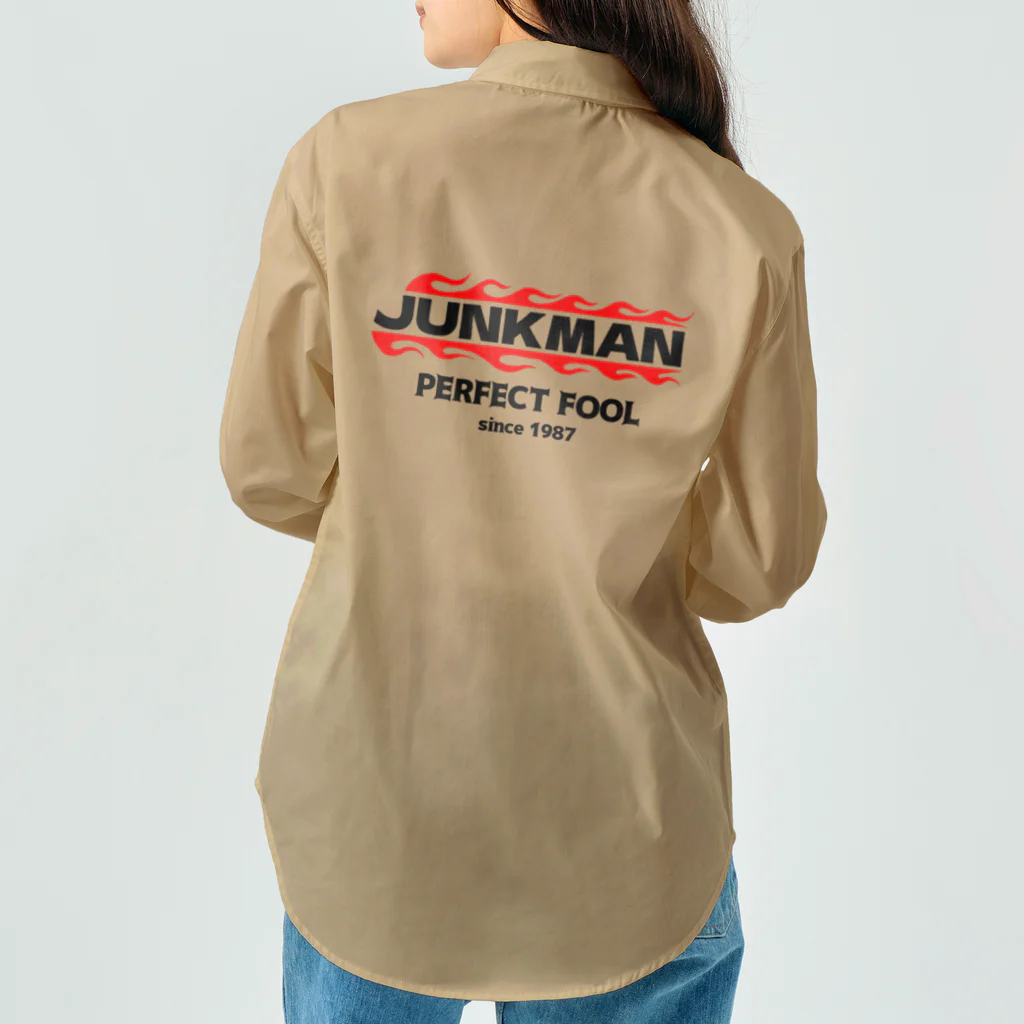 JUNK MANのJUNKMAN flames ワークシャツ