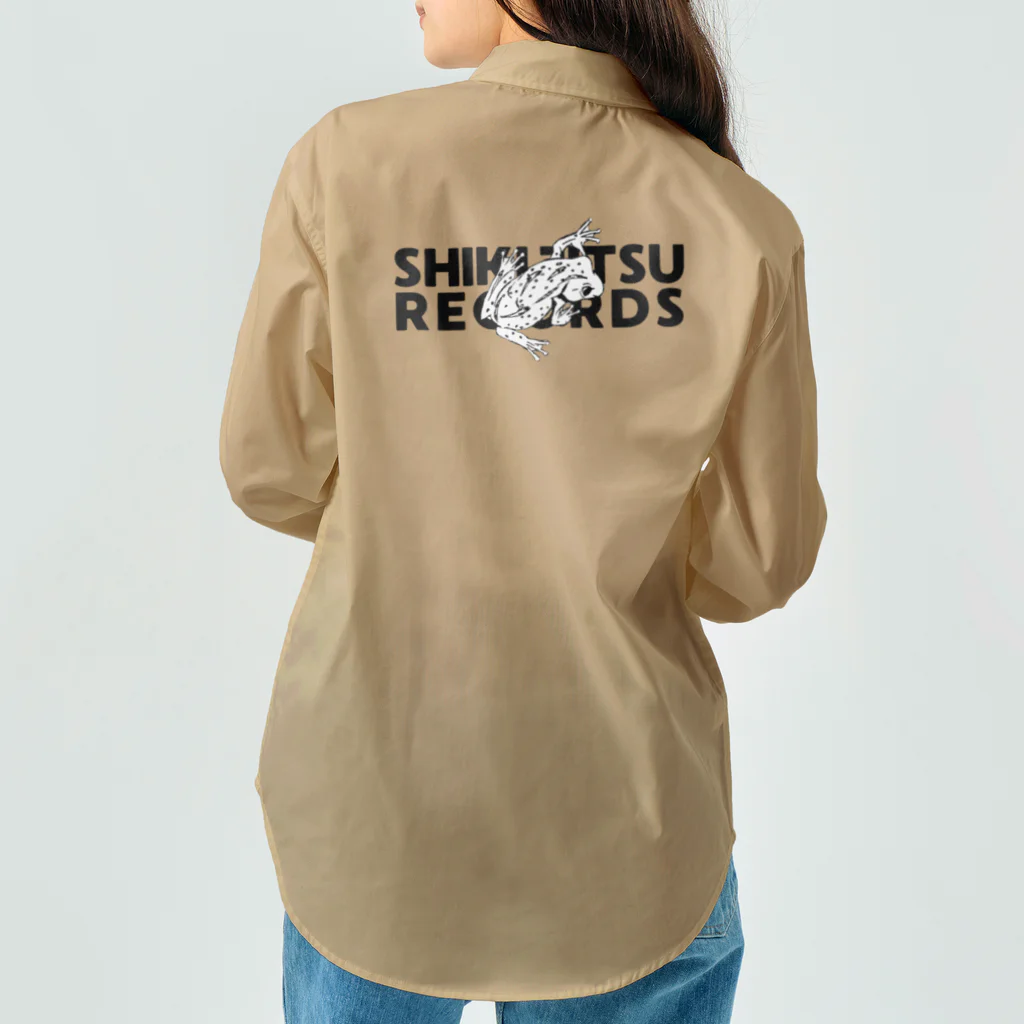 式日レコード - Shukijitsu Recordsの式日レコード／モノクロフロッグ ワークシャツ