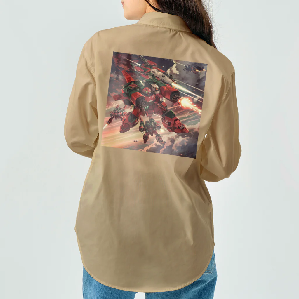 AQUAMETAVERSEの甲冑戦隊地球防衛軍　Tomoe bb 2712 Work Shirt