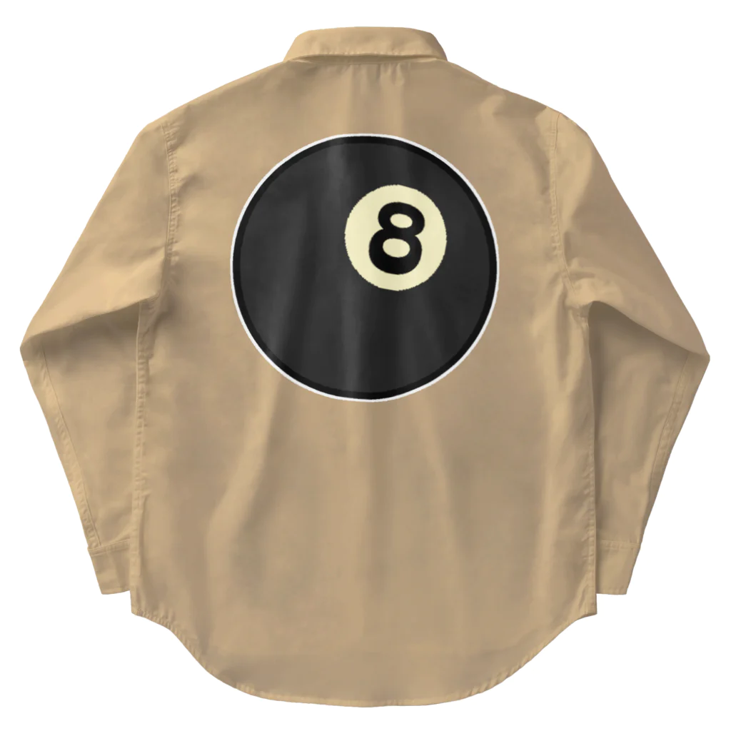 脂身通信Ｚの8-ball♪単体♪221202 Work Shirt