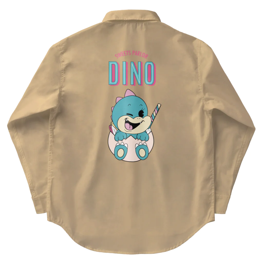 イケイケファミリーのSWEETS PARLOR DINO Work Shirt